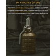 Граната учебно-имитационная PFX RG-42 (P-50) краска - фото № 3