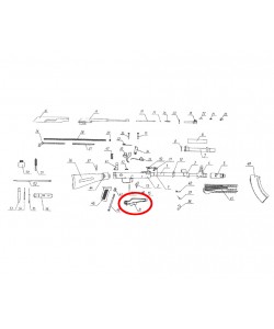 Переводчик огня эргономический (Сайга)