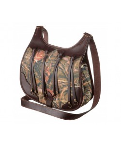 Ягдташ Vektor из кордуры с кожаной отделкой