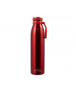 Термос для напитков (термобутылка) THERMOcafe Bolino2-750 0,75 л, откидная ручка (красный)
