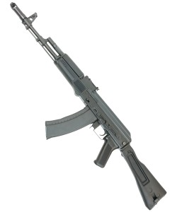 Страйкбольный автомат E&L ELAK74MN (АК-74М) AEG Essential Steel