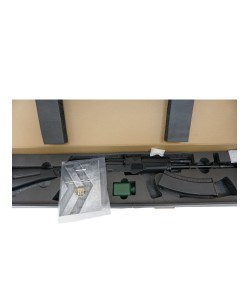 Страйкбольный автомат E&L ELAK74MN (АК-74М) AEG Essential Steel