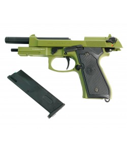 Страйкбольный пистолет G&G Beretta GPM92 Hunter Green EU (GAS-GPM-92F-GBB-ECM)
