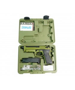Страйкбольный пистолет G&G Beretta GPM92 Hunter Green EU (GAS-GPM-92F-GBB-ECM)