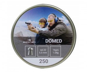 Пули Borner Domed 5,5 мм, 1,04 г (250 штук)