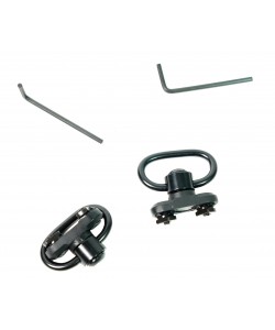 Антабки Patriot BH-SS06 35 мм (пара, быстросъемные, посадочное 22 мм)