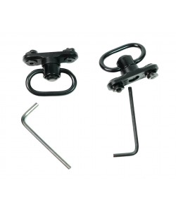 Антабки Patriot BH-SS07 35 мм (пара, быстросъемные, посадочное 33 мм)