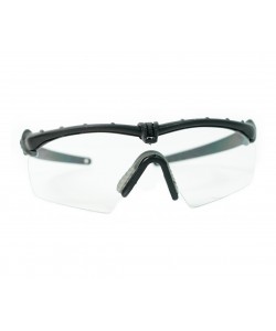 Защитные очки WoSport GG-MA-69 Black, прозрачные линзы