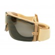 Защитные очки-маска WoSport GG-MA-33 Bolle X800 Tan - фото № 2