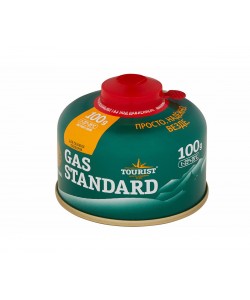 Баллон газовый Tourist GAS Standard, резьбовой, 100 г