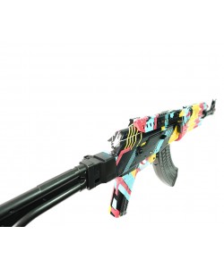 Автомат бластер AngryBall АК Rainbow
