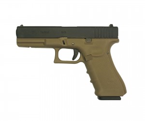 |Уценка| Страйкбольный пистолет WE Glock-17 Gen.4 Tan (№ WE-G001B-TAN-229-уц)