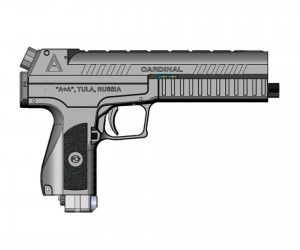Пневматический пистолет Cardinal-A (PCP) 6,35 мм