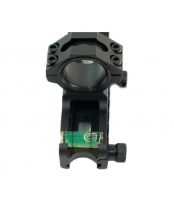 Кронштейн-монолит 25/30 мм Patriot BH-MS27 на Weaver (усиленный, облегченный, с выносом и уровнем)