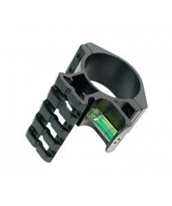 Кольцо 25/30 мм Patriot BH-RS49 на оптику (с уровнем, планка Weaver)