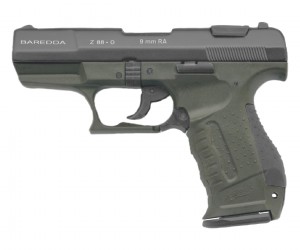 Охолощенный СХП пистолет Baredda Z 88-O (Walther CP99) 9mm RA 