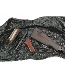 Тюнинг комплект для АК-74, Сайга «слива» (газовая трубка, пластик. приклад, цевье и накладка, бакелит. рукоять)