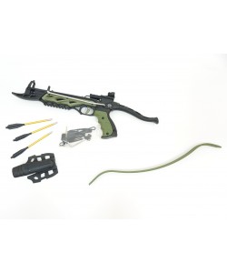 Арбалет-пистолет Remington Mist 2, регул. приклад (зеленый)