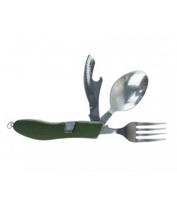 Складной набор столовых приборов TG-tblw (зеленый)