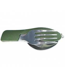 Складной набор столовых приборов TG-tblw (зеленый)