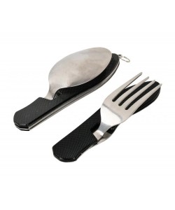 Складной набор столовых приборов TG-tblw (черный)