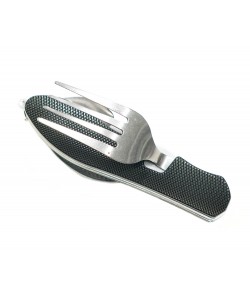 Складной набор столовых приборов TG-tblw (черный)