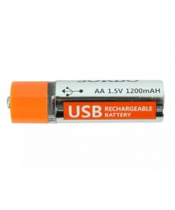 Аккумуляторная батарейка Sorbo USB AA 1.5V 1200mAH