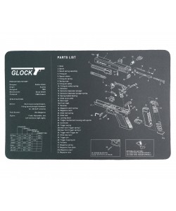 Коврик для чистки оружия Glock, 42,5х28 см