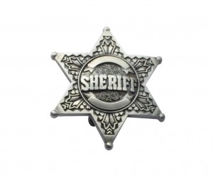 Пряжка шерифа TG-Sheriff silver