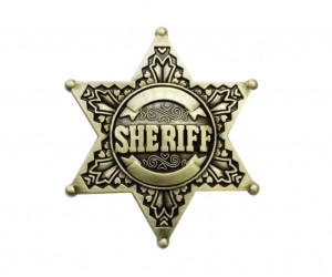 Пряжка шерифа TG-Sheriff gold