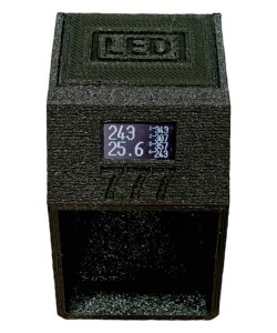 Хронограф рамочный BG-777 (LED) для стрельбы, рамка 75x75 мм (черный)