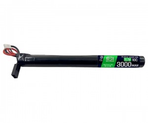 Аккумулятор BlueMAX Li-Ion 11.1V 3000mah 10C(30A) Stick, 207x20 мм