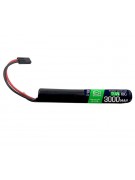 Аккумулятор BlueMAX Li-Ion 7.4V 3000mah 10C(30A) Stick, 135x20 мм