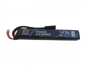 Аккумулятор BlueMAX Li-Po 7.4V 2200mah 20C, 122x21x18 мм (стик)