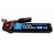 Аккумулятор BlueMAX Li-Po 7.4V 600mah 20C (PDW) w/ Mini Tamiya - фото № 1