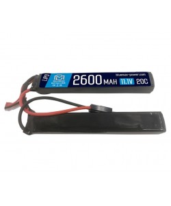 Аккумулятор BlueMAX Li-Po 11.1V 2600mah 20C Nunchuck, 2x (128x21x18) мм