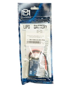 Аккумулятор BlueMAX Li-Po 7.4V 1200mah 20C PEQ/AN-15