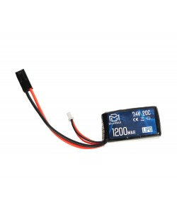 Аккумулятор BlueMAX Li-Po 7.4V 1200mah 20C PEQ/AN-15