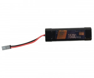 Аккумулятор BlueMAX NiMH 9.6V 1600mah Small Type, 122x35x18 мм