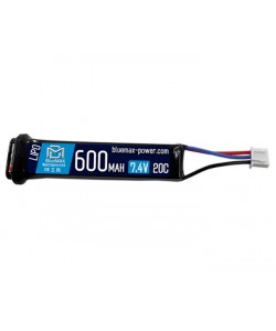 Аккумулятор BlueMAX Li-Po 7.4V 600mah 20C Marui AEP