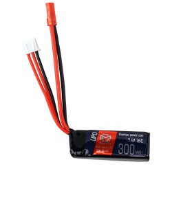 Аккумулятор BlueMAX Li-Po 7.4V 300mah 35C (JST) HPA Micro