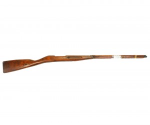 Ложа винтовки Мосина с накладкой, без колец, оригинал (дерево)