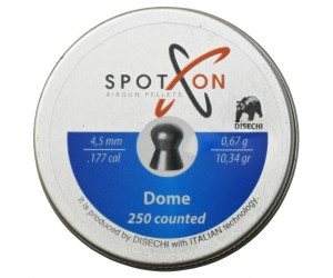 Пули SPOTON Dome 4,5 мм, 0,67 г (250 штук)
