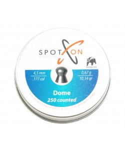 Пули для пневматики SPOTON Dome 4,5 мм, 0,67 г (250 штук)