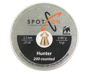 Пули SPOTON Hunter 5,5 мм, 0,91 г (200 штук)