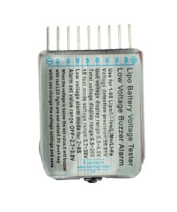 Индикатор разрядки звуковой для LiPo АКБ