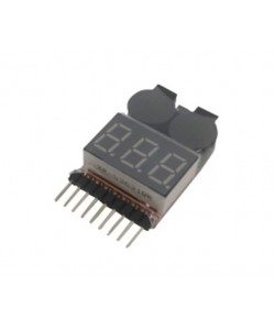 Тестер/индикатор напряжения LiPo Low Voltage Alarm (1-8s)