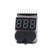 Тестер/индикатор напряжения LiPo Low Voltage Alarm (1-8s) - фото № 1