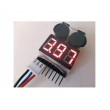 Тестер/индикатор напряжения LiPo Low Voltage Alarm (1-8s) - фото № 3