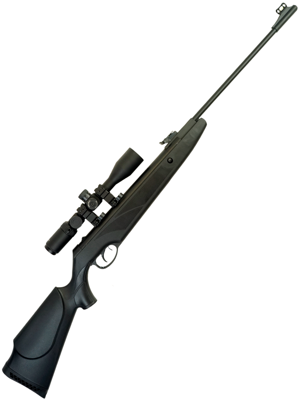 Пневматическая винтовка Ekol Major ES450 Black (пластик, ★3 Дж) 4,5 мм